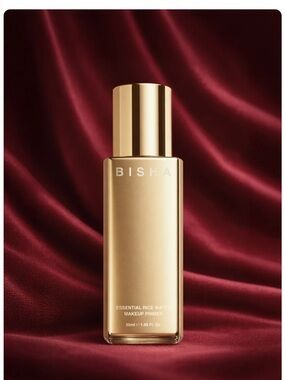 BISHA Essential Rice Water Makeup Primer - 50ml / 1.69 Fl. Oz, New in Box
